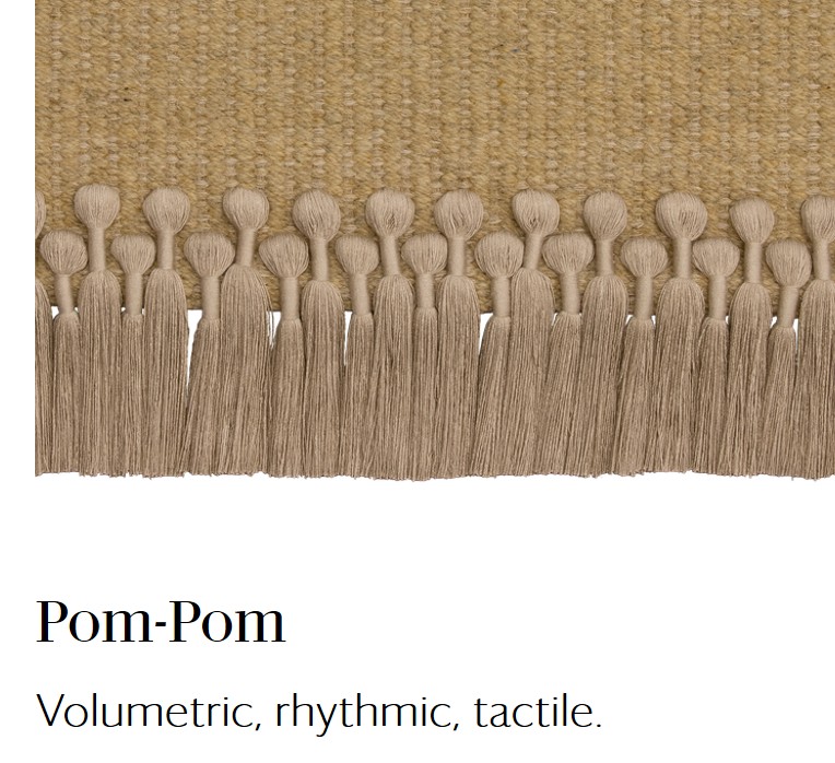 pom-pom fringe